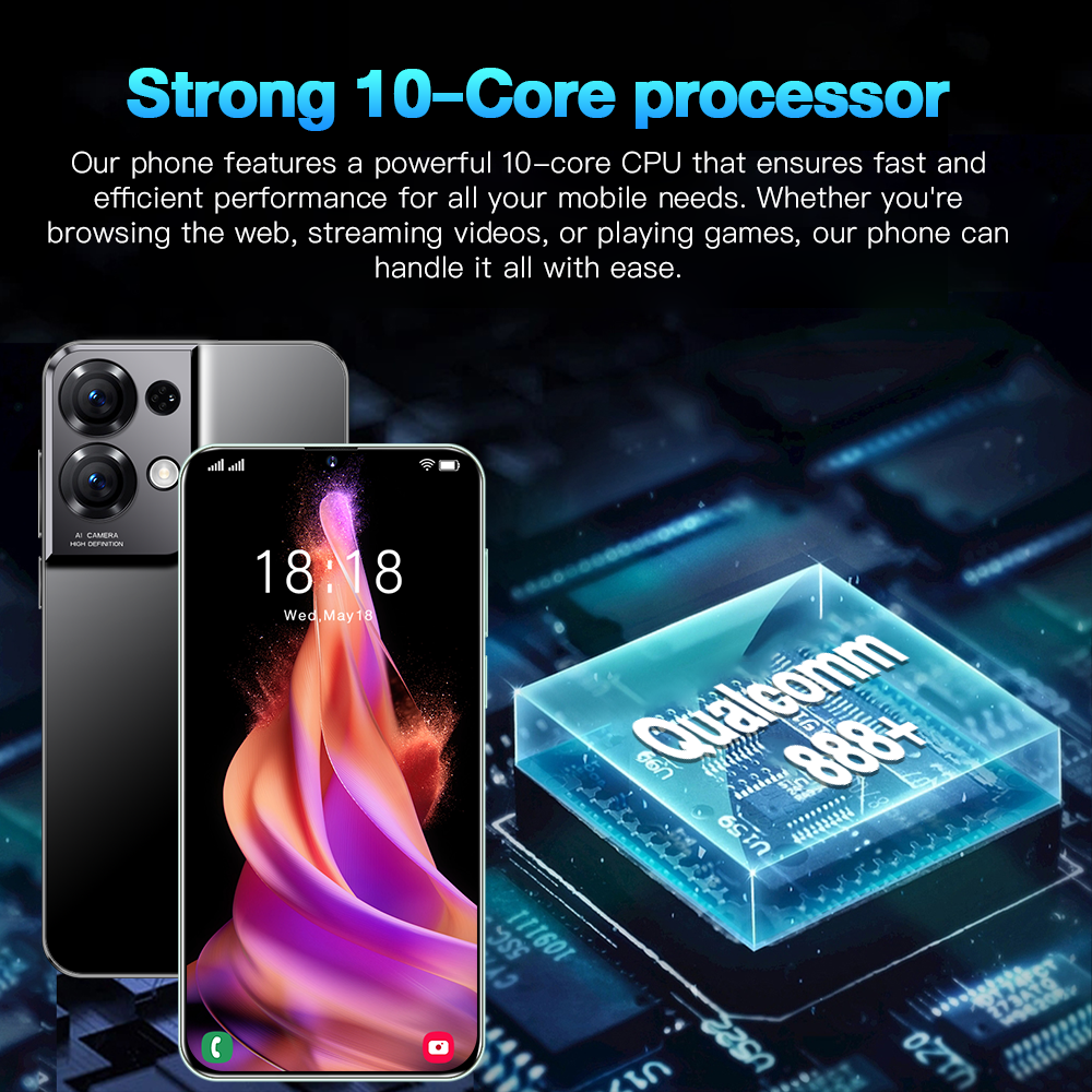 Versión Global Reno9 Pro Smartphone 5G Android 6,8 pulgadas HD Pantalla Completa 16GB + 1TB teléfonos móviles tarjetas SIM duales teléfono celular nuevo