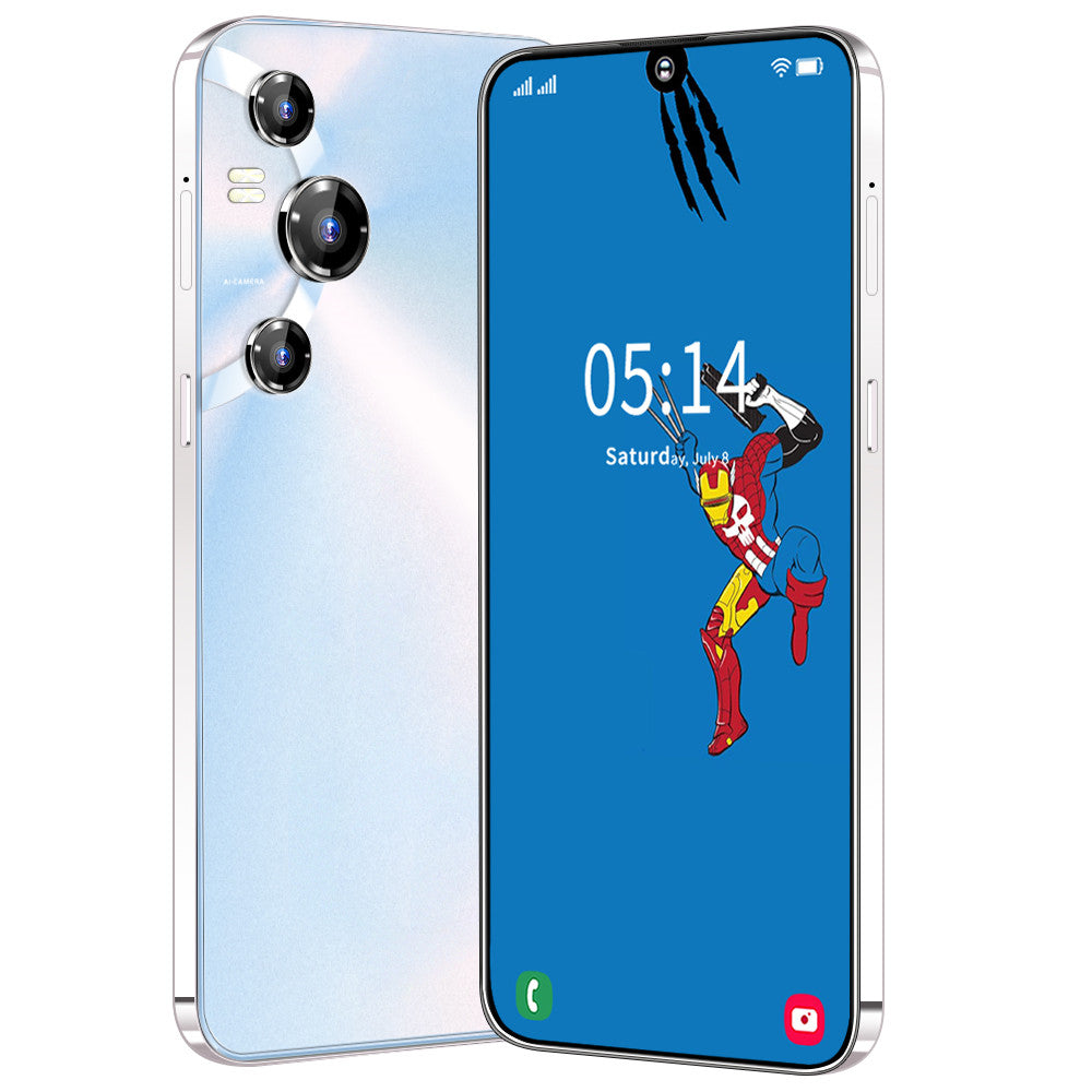Brand New S30 Ultra Cellphones 5G Android Smartphone 8000mAh 16+1TB 7.3 Inch Face Unlock Cell Phone 50MP+108MP 4G Mobile Phones