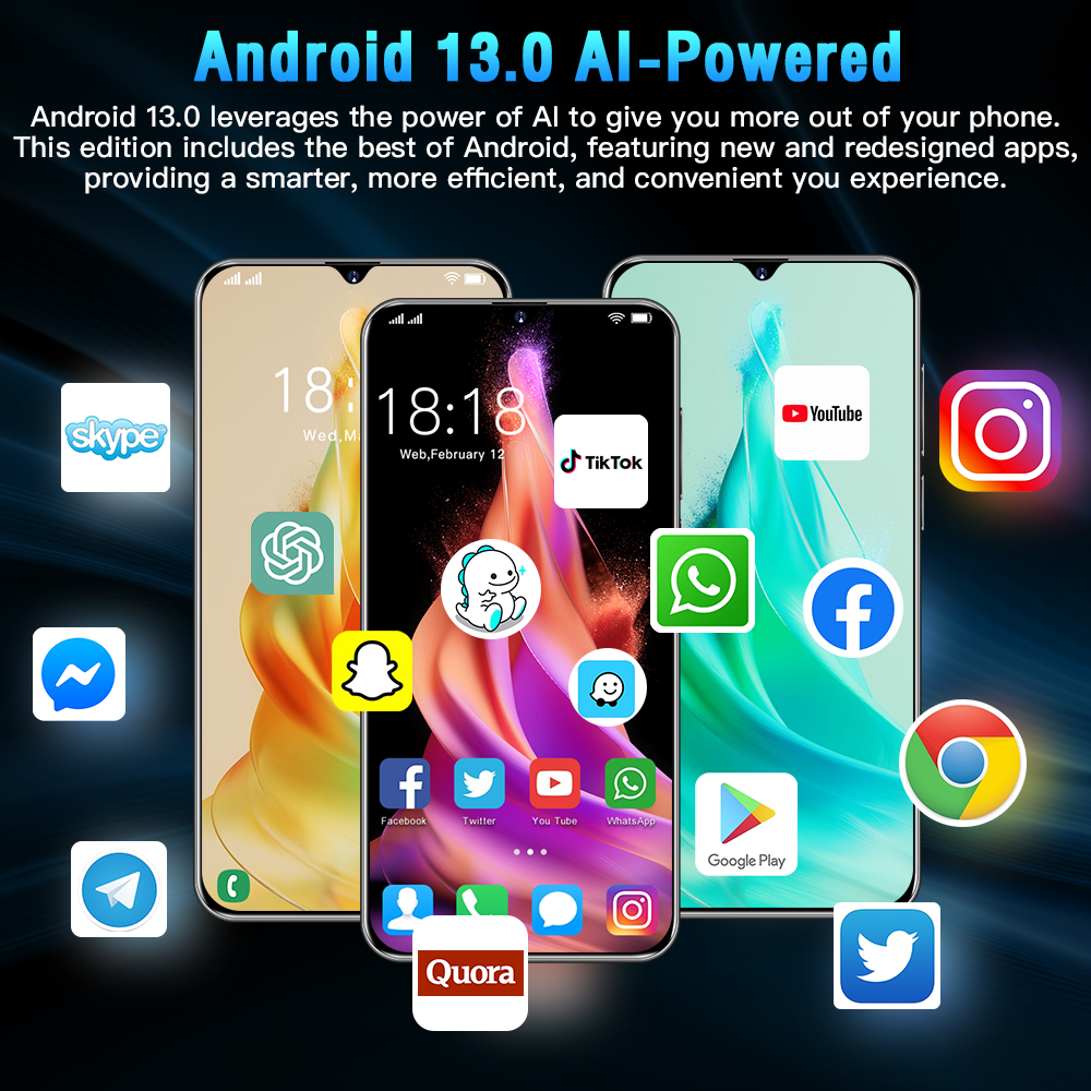 Versión Global Reno9 Pro Smartphone 5G Android 6,8 pulgadas HD Pantalla Completa 16GB + 1TB teléfonos móviles tarjetas SIM duales teléfono celular nuevo