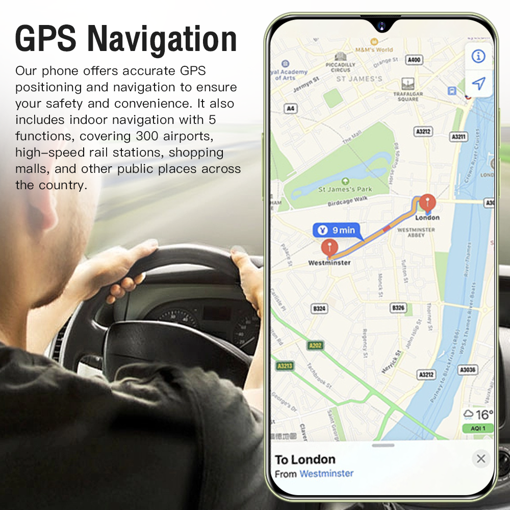 Versión Global Reno9 Pro Smartphone 5G Android 6,8 pulgadas HD Pantalla Completa 16GB + 1TB teléfonos móviles tarjetas SIM duales teléfono celular nuevo