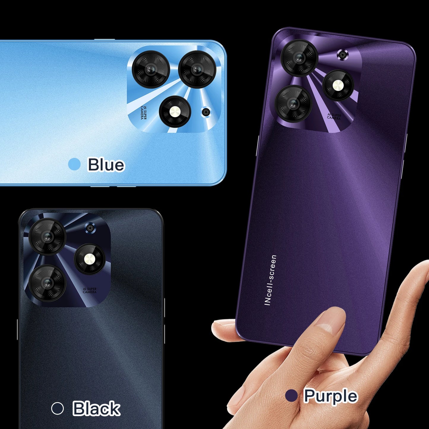 2024 Cell Phone 5G C16 Pro Max 7.3inch HD Full Screen,16GB+1TB,celulares Smartphone Android 13 Mobile Phones Global Version Unlocked