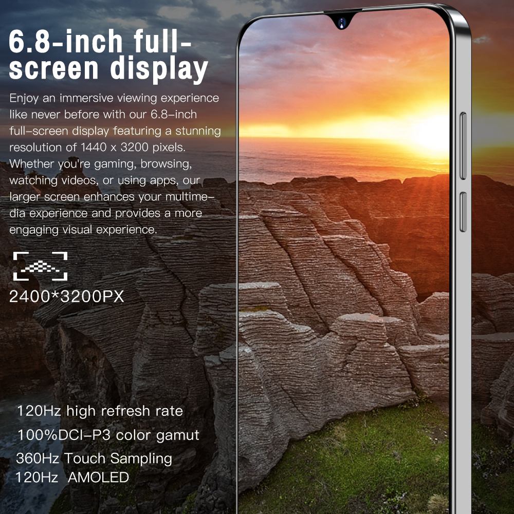 Versión Global Reno9 Pro Smartphone 5G Android 6,8 pulgadas HD Pantalla Completa 16GB + 1TB teléfonos móviles tarjetas SIM duales teléfono celular nuevo