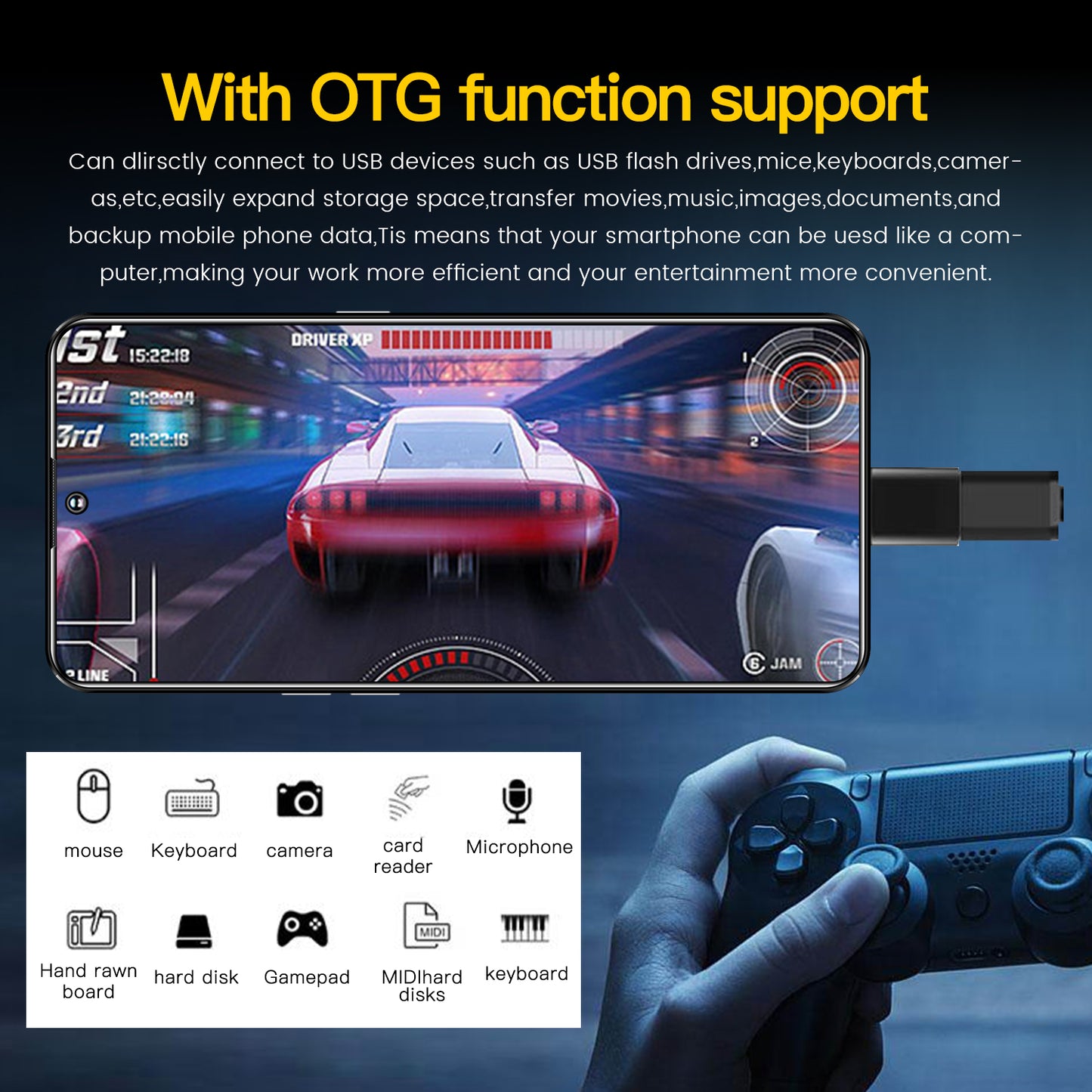 2024 Cell Phone 5G C16 Pro Max 7.3inch HD Full Screen,16GB+1TB,celulares Smartphone Android 13 Mobile Phones Global Version Unlocked