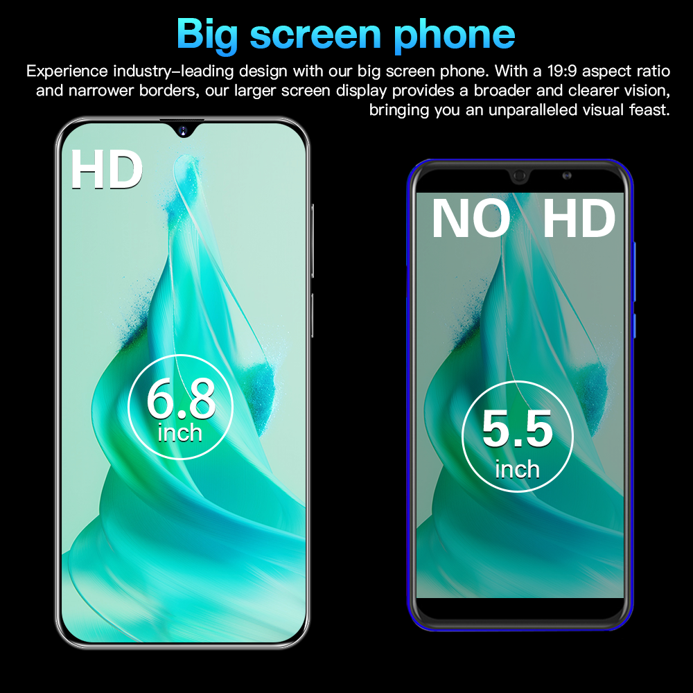 Versión Global Reno9 Pro Smartphone 5G Android 6,8 pulgadas HD Pantalla Completa 16GB + 1TB teléfonos móviles tarjetas SIM duales teléfono celular nuevo