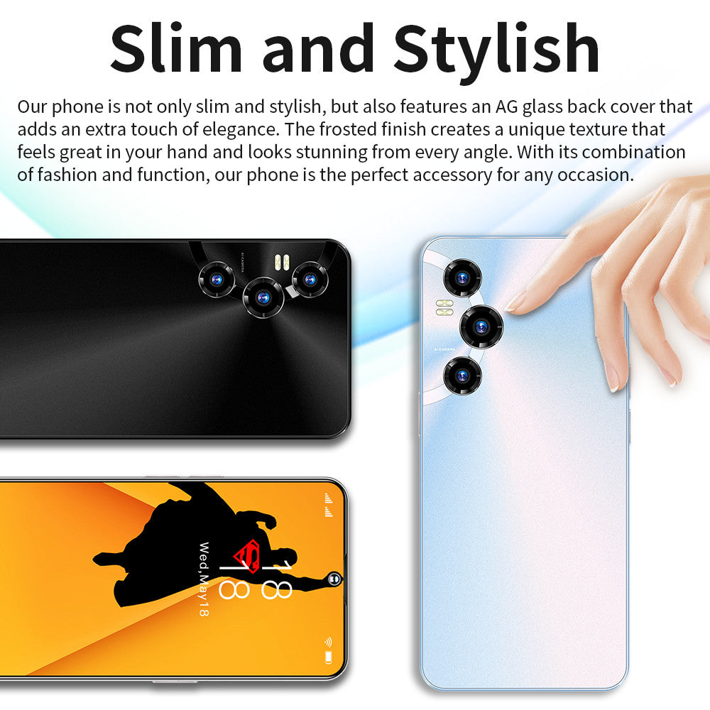 Brand New S30 Ultra Cellphones 5G Android Smartphone 8000mAh 16+1TB 7.3 Inch Face Unlock Cell Phone 50MP+108MP 4G Mobile Phones