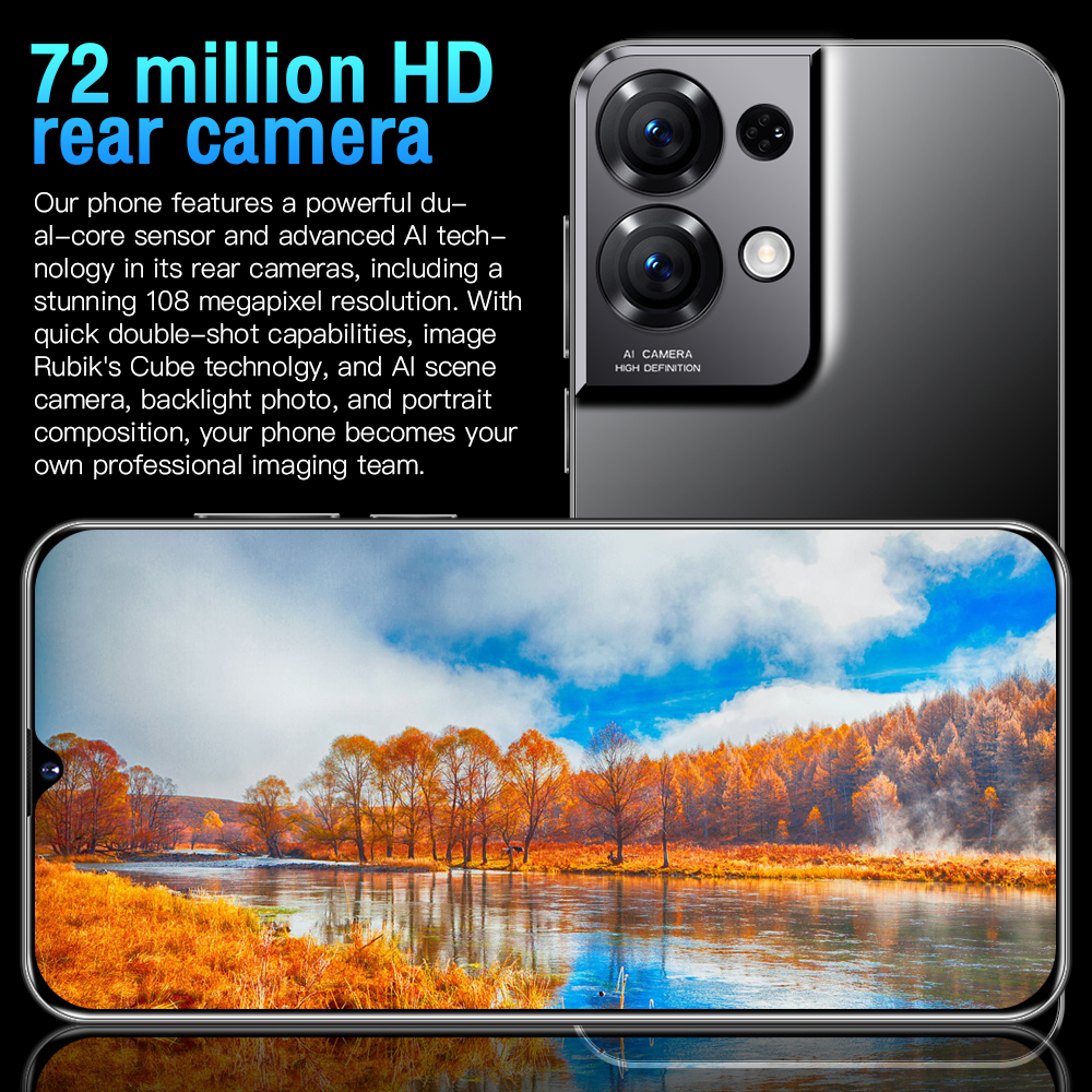 Versión Global Reno9 Pro Smartphone 5G Android 6,8 pulgadas HD Pantalla Completa 16GB + 1TB teléfonos móviles tarjetas SIM duales teléfono celular nuevo