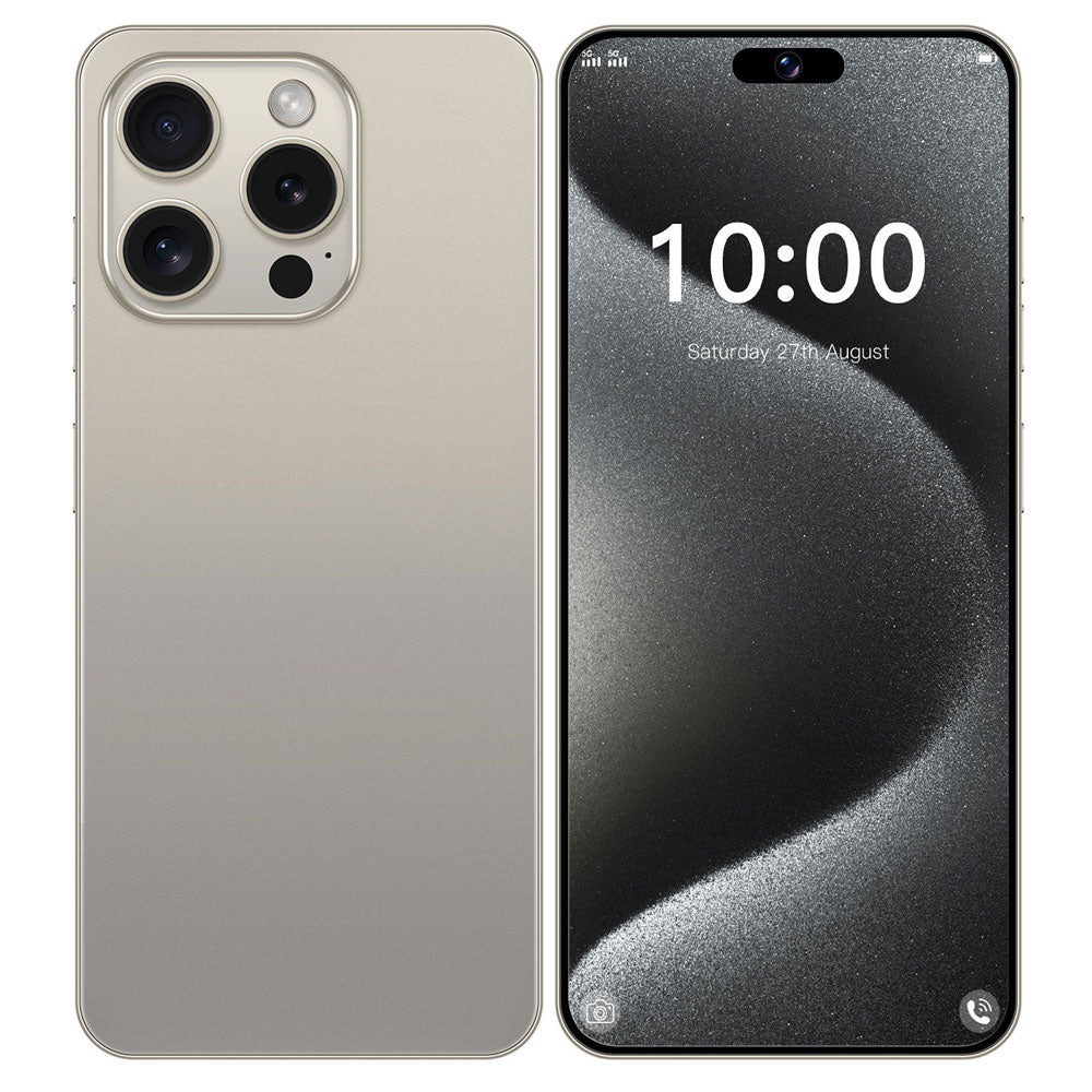 I15 Pro Max Smartphone Android 6.7inch Cellphones Face Recognition 16GB+1TB Smart Mobile Phones Global Version 4G 5G Cell Phone