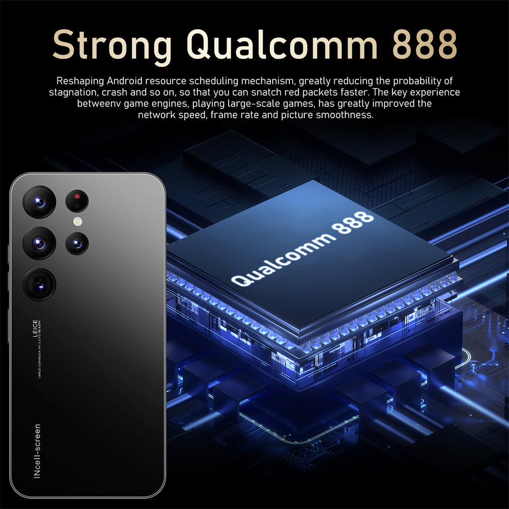 S23 Ultra Smartphone 5G 4G 6.8 in Full Screen 16GB+1TB Dual Sim Smart Mobile Phones Android Cellphones Global Version Cell Phone