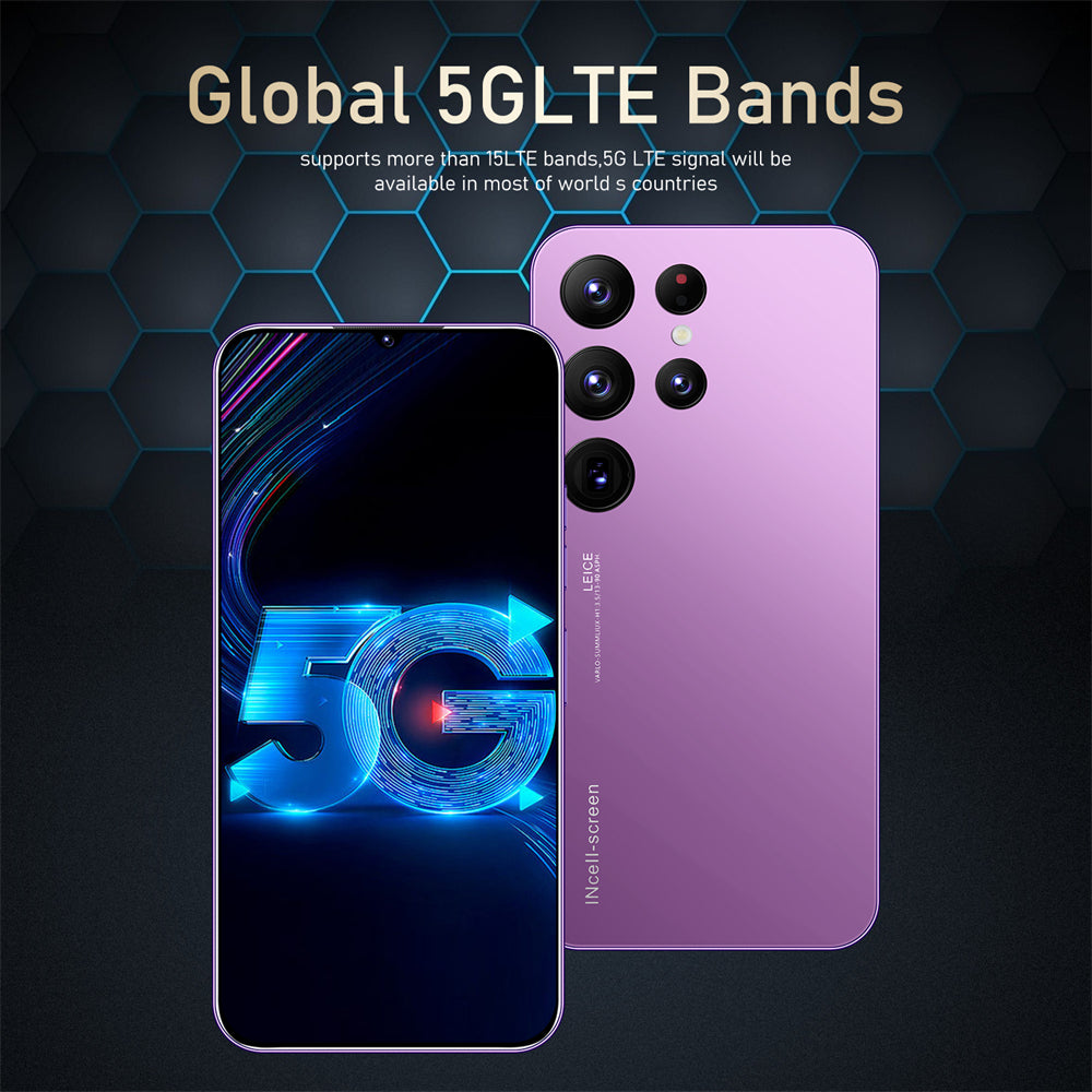 S23 Ultra Smartphone 5G 4G 6.8 in Full Screen 16GB+1TB Dual Sim Smart Mobile Phones Android Cellphones Global Version Cell Phone