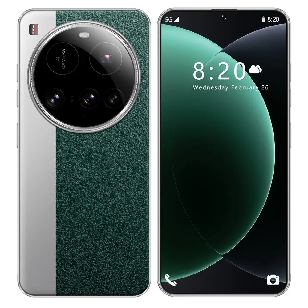 2025 New Smartphone 15 Ultra 7.3HD 5G Dual Card Dual Standby Mobile Phones Android 14 Global Version Cell Phone 8000mAh