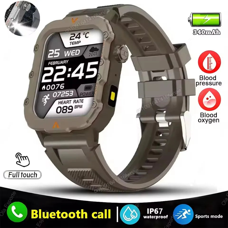 2025 Smartwatch New GPS Smart Watch Men 1.71 Inch HD Display GPS & Make/Receive Phone Calls 400mAh Battery Braceletes