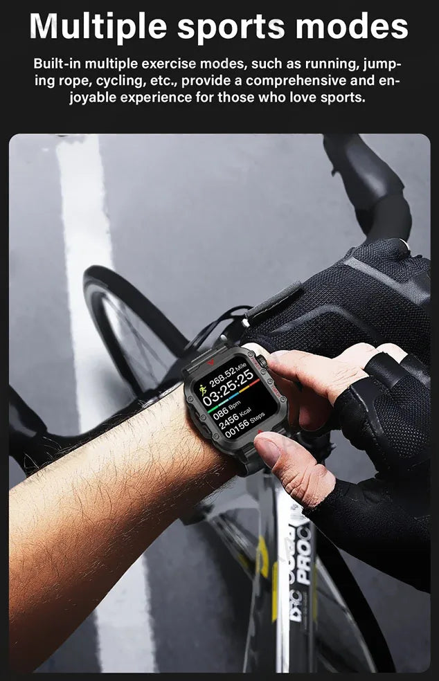 2025 Smartwatch New GPS Smart Watch Men 1.71 Inch HD Display GPS & Make/Receive Phone Calls 400mAh Battery Braceletes