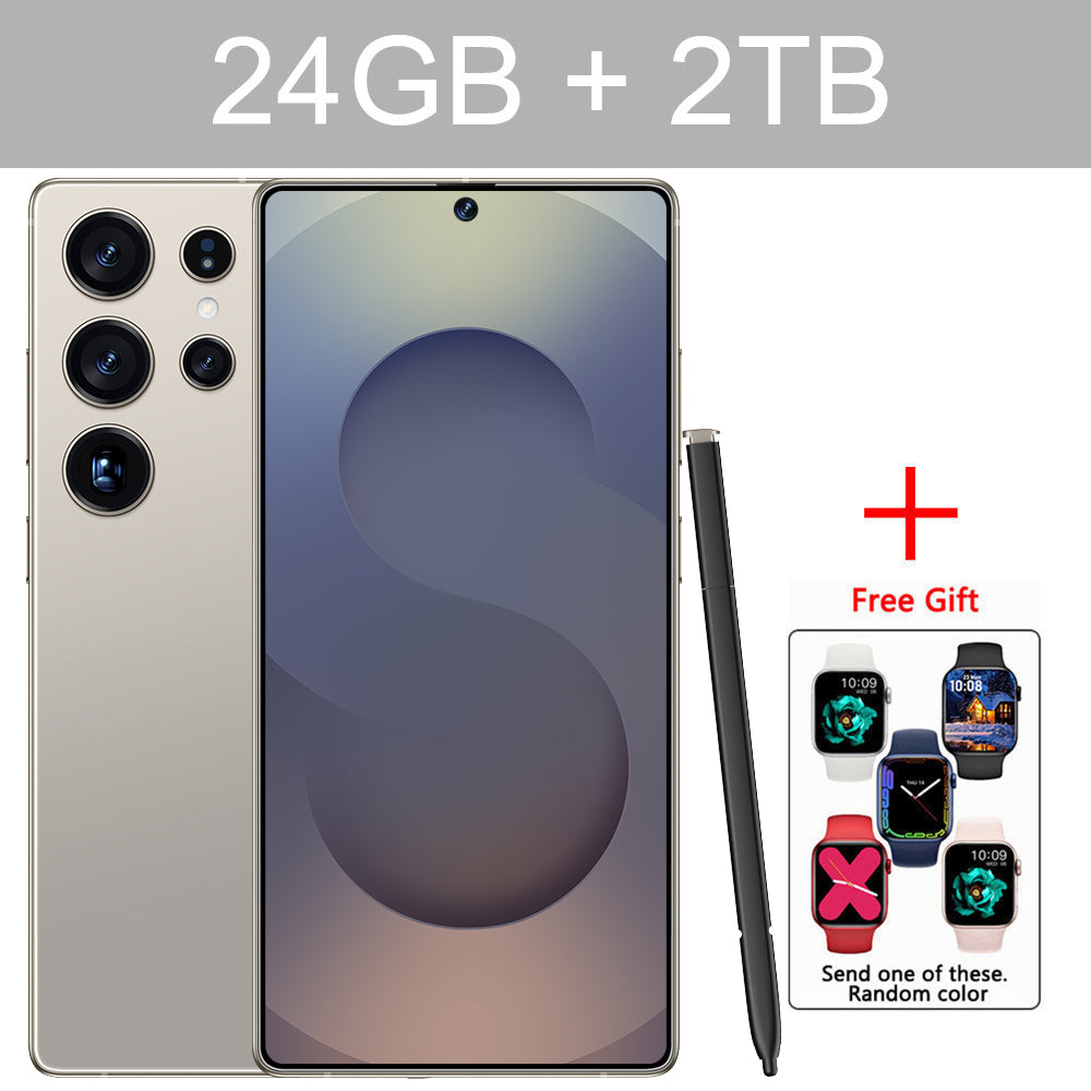 2025 New S25 Ultra Original Smartphone 5G Dual Card Dual Standby Cell Phone Android 14 Global Version Phones 8000mAh Mobile Phones