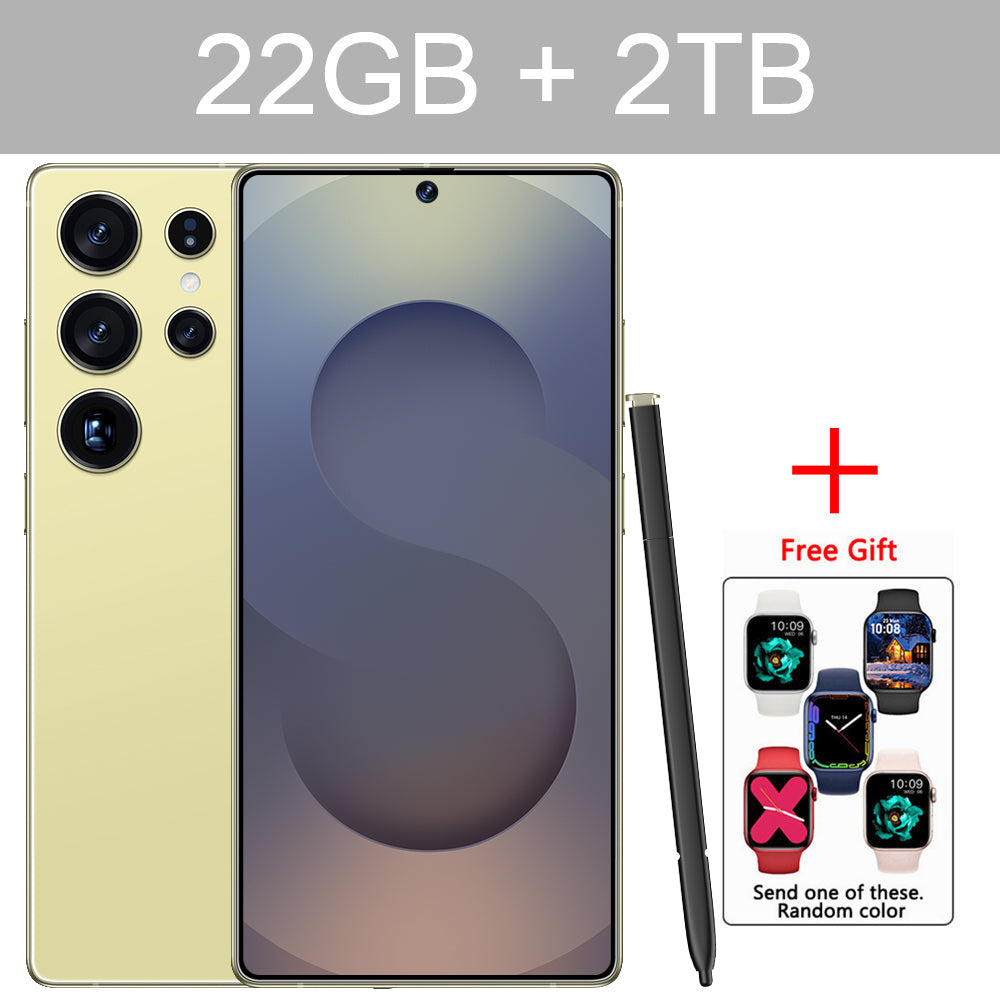 2025 New S25 Ultra Original Smartphone 5G Dual Card Dual Standby Cell Phone Android 14 Global Version Phones 8000mAh Mobile Phones