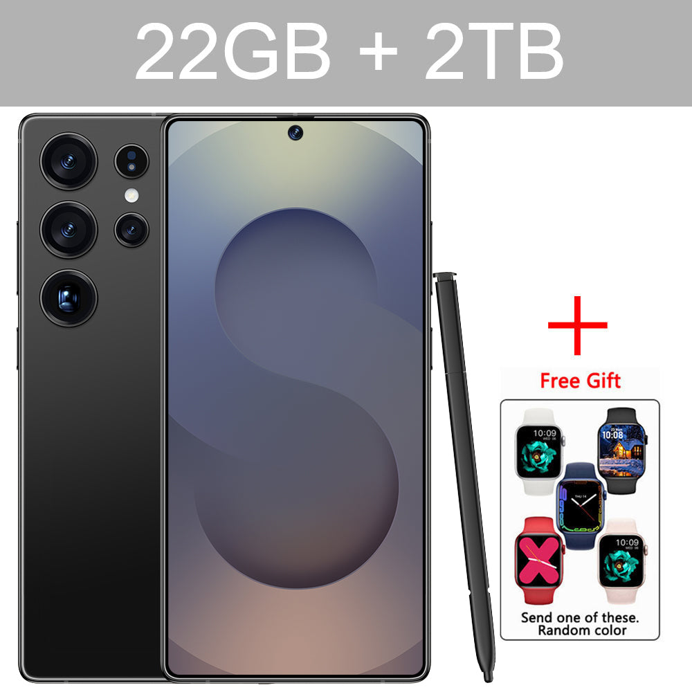 2025 New S25 Ultra Original Smartphone 5G Dual Card Dual Standby Cell Phone Android 14 Global Version Phones 8000mAh Mobile Phones