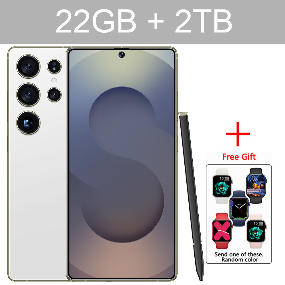 2025 New S25 Ultra Original Smartphone 5G Dual Card Dual Standby Cell Phone Android 14 Global Version Phones 8000mAh Mobile Phones