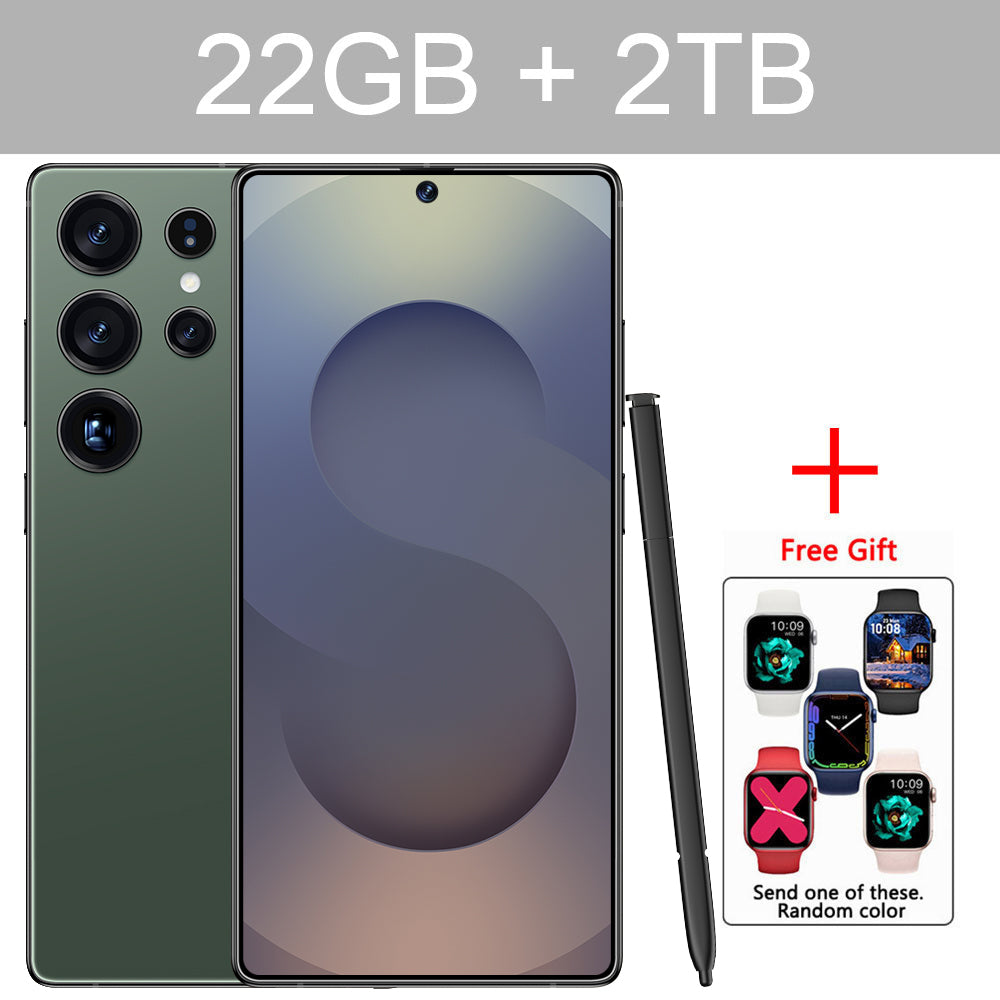 2025 New S25 Ultra Original Smartphone 5G Dual Card Dual Standby Cell Phone Android 14 Global Version Phones 8000mAh Mobile Phones