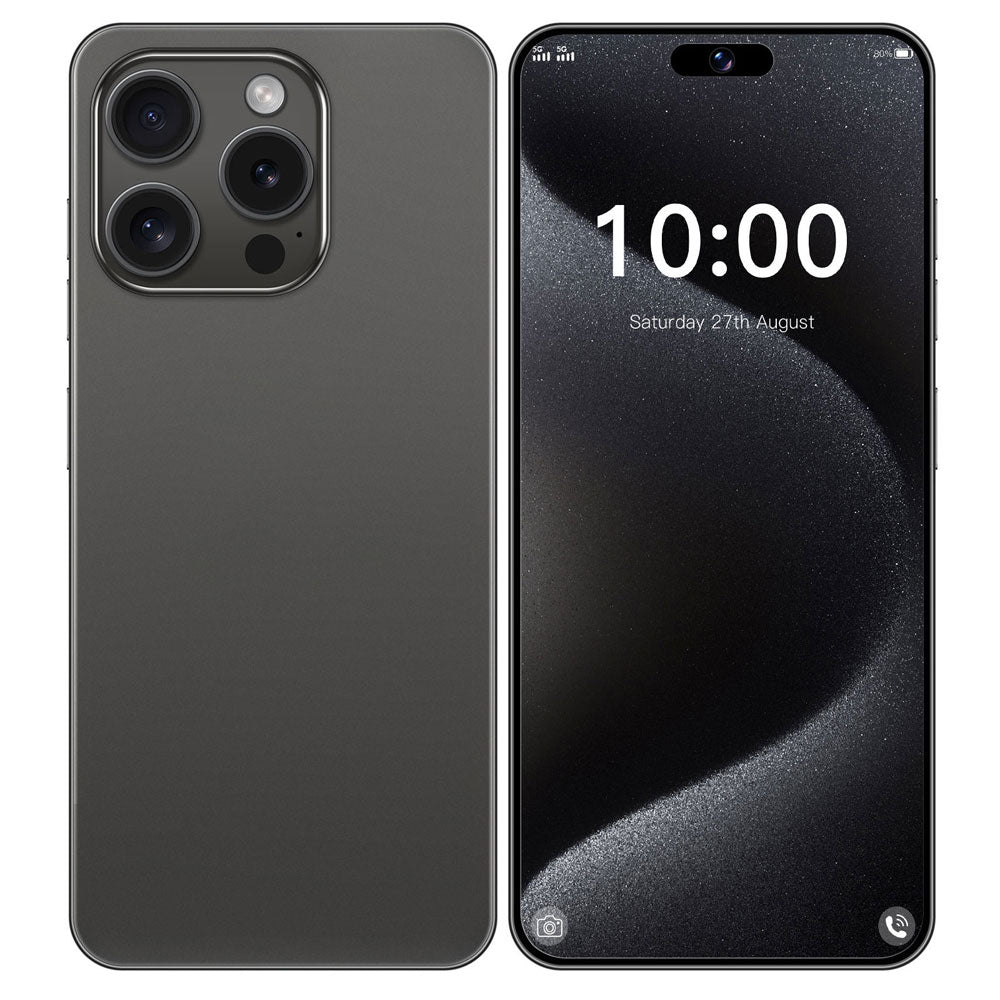 I15 Pro Max Smartphone Android 6.7inch Cellphones Face Recognition 16GB+1TB Smart Mobile Phones Global Version 4G 5G Cell Phone