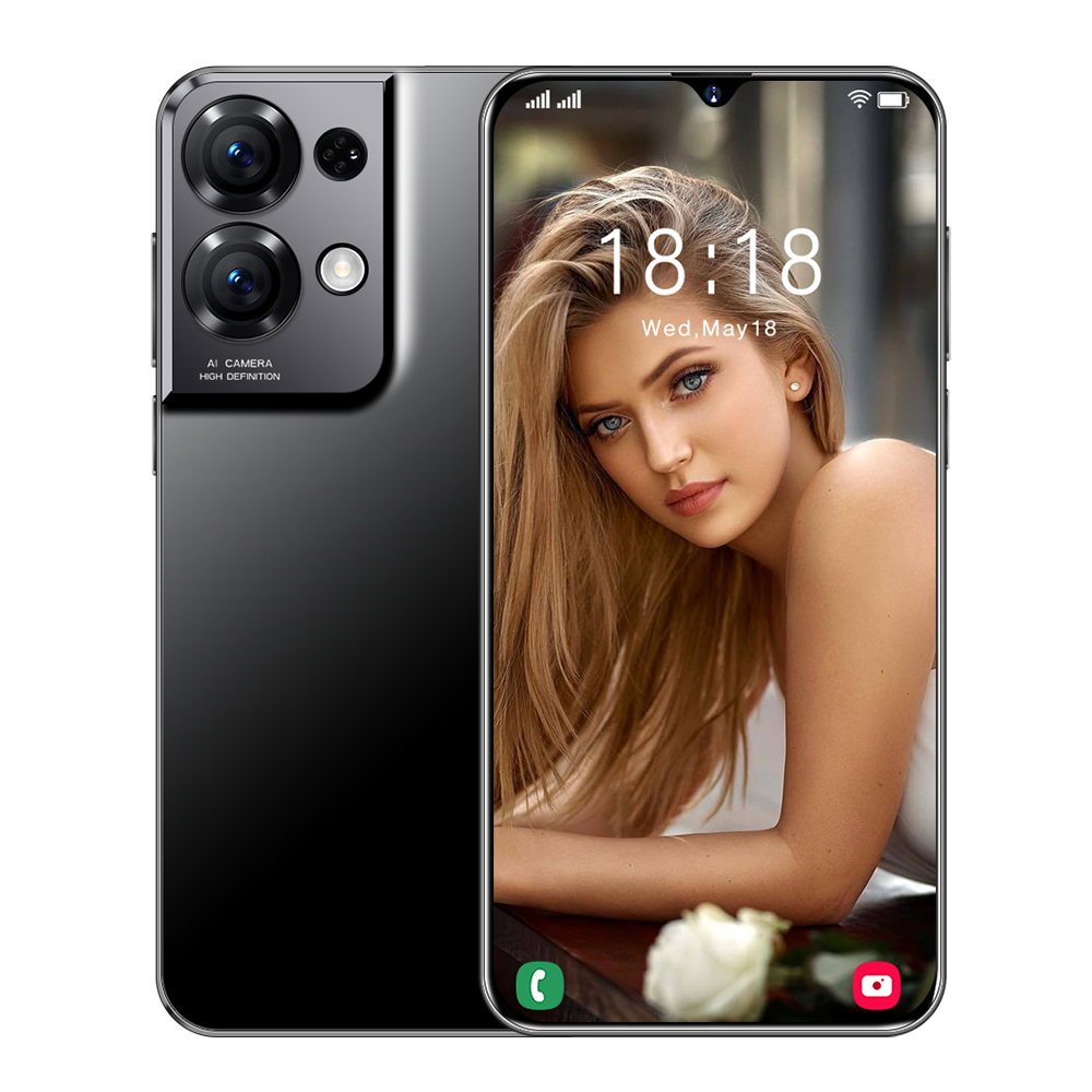 Version mondiale Reno9 Pro Smartphone 5G Android 6.8 pouces HD plein écran 16GB + 1TB téléphones mobiles double cartes SIM téléphone portable tout neuf