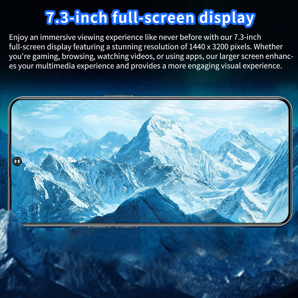 C20 Pro 7.3 HD Screen Smartphone 5G Original 16+1TB Unlocked Android 8000mAh Cell Phone Cellphones Mobile Phones Glabal Version