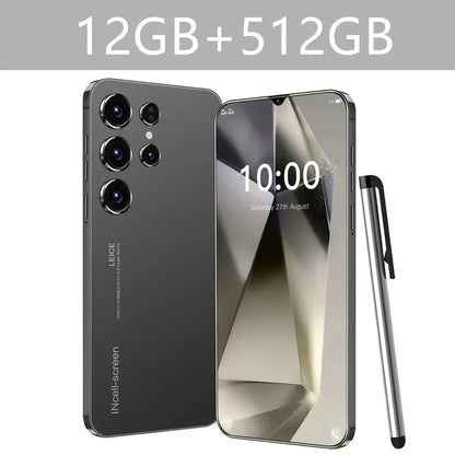 Original S24 Ultra Smartphone 5G 7.0 HD 16G+1T Android 14 Cell Phone Dual Sim Face Unlocked Mobile Phone Cellphones Telephone