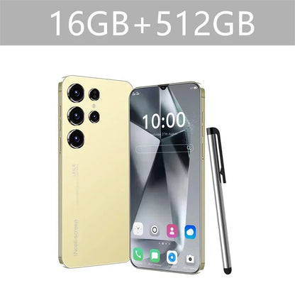 Original S24 Ultra Smartphone 5G 7.0 HD 16G+1T Android 14 Cell Phone Dual Sim Face Unlocked Mobile Phone Cellphones Telephone