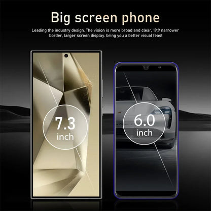 Original S24 Ultra Smartphone 7.3'' 5G Snapdragon 8 Gen 3 16GB+1TB Cellphones Mobile Phones Face Unlocked Cell Phone Android 14