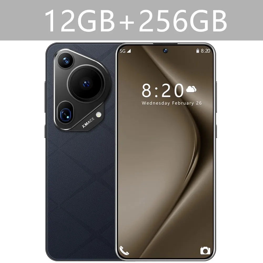 Original New P70 Ultra Smartphone 5G 7.3inch 16GB+1TB Cell Phone Dual Sim Android Mobile Phone 8000mAh Cellphones Global Version