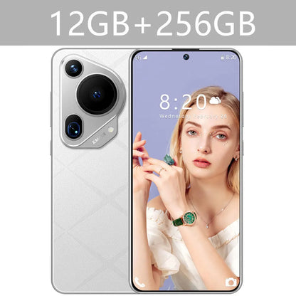 Original New P70 Ultra Smartphone 5G 7.3inch 16GB+1TB Cell Phone Dual Sim Android Mobile Phone 8000mAh Cellphones Global Version