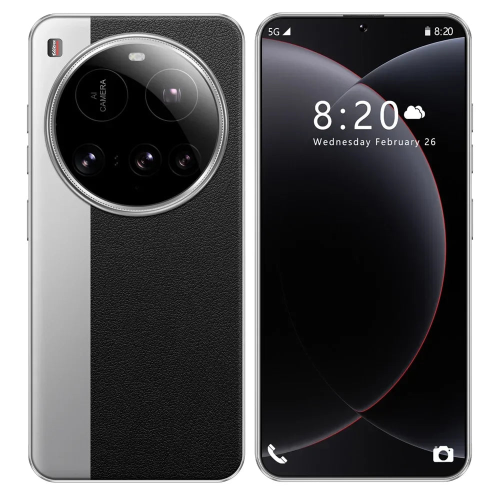2025 New Smartphone 15 Ultra 7.3HD 5G Dual Card Dual Standby Mobile Phones Android 14 Global Version Cell Phone 8000mAh