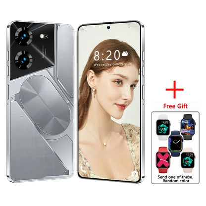 Pova 5 Pro Smartphone 5G 7.3 HD Screen Cell Phone 16GB+1TB Cellphones Dual Sim Face Unlocked Original Mobile Phones Android