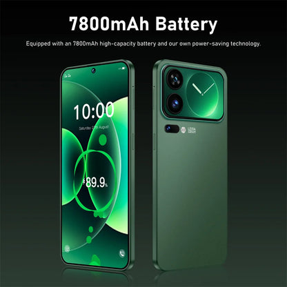 Brand New 17 Pro Max Mobile Phones 7.3inch 5G Smartphone Android Global Version 7800mAh GPS Wifi Smart Cell Phone Dual SIM