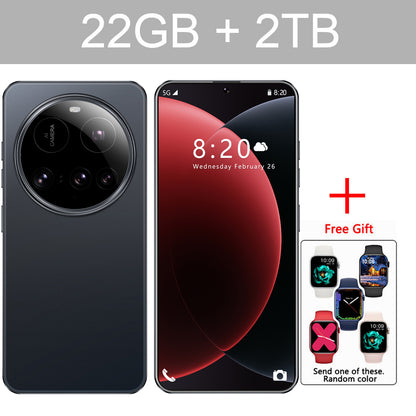 2025 New Smartphone 15 Ultra 7.3HD 5G Dual Card Dual Standby Mobile Phones Android 14 Global Version Cell Phone 8000mAh